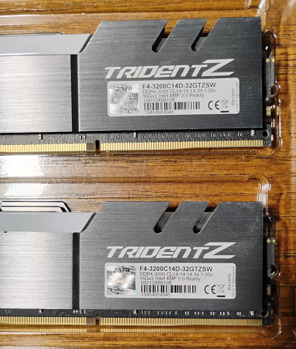 G. SKILL DDR4 SDRAM 16 GB Capacity per Module Memory (RAM) for