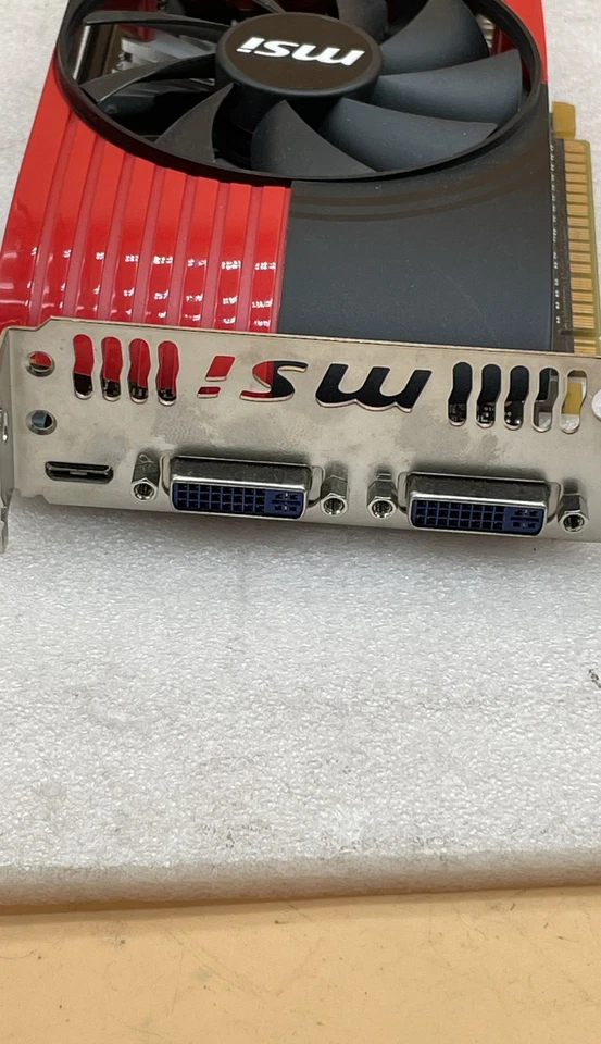 MSI Nvidia GeForce 550GTX Ti 1GB PCI-E Dual DVI SLI Video Card HDMI M2D1GD5/OC - Image 3 of 4