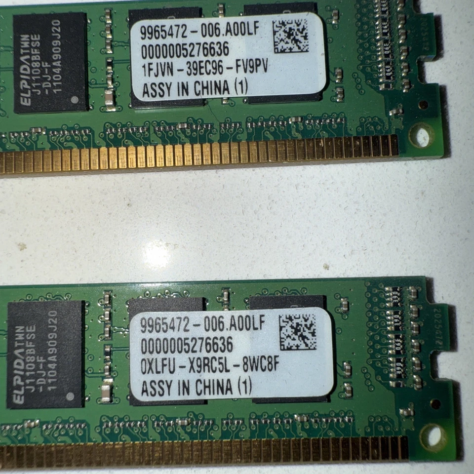 Kingston KVR1333D3D8R9SK3/6G 6GB (3x2GB) DDR3 1333 ECC Memory Kit - Image 3 of 4