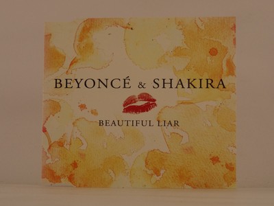 BEYONCE & SHAKIRA BEAUTIFUL LIAR (C3) 4 Track CD Single including Picture Sleeve