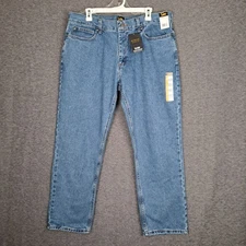 NWT Men's Lee Relaxed Fit Jeans Straight Leg Pepperstone sz 36x29