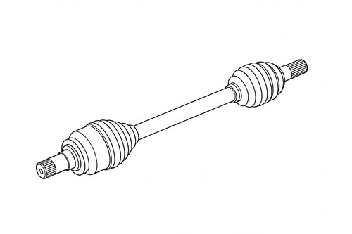 BMW 3-Serie Antriebswelle rechts hinten 2003 33211229588