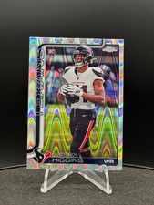 2025-26 Topps Chrome Football RAYWAVE REFRACTOR #343 Jayden Higgins RC Texans NM