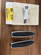 Gem Rb-681 Vw Bug Bumper Guards With Hardware And Rubber Strips 1968-73 Pair