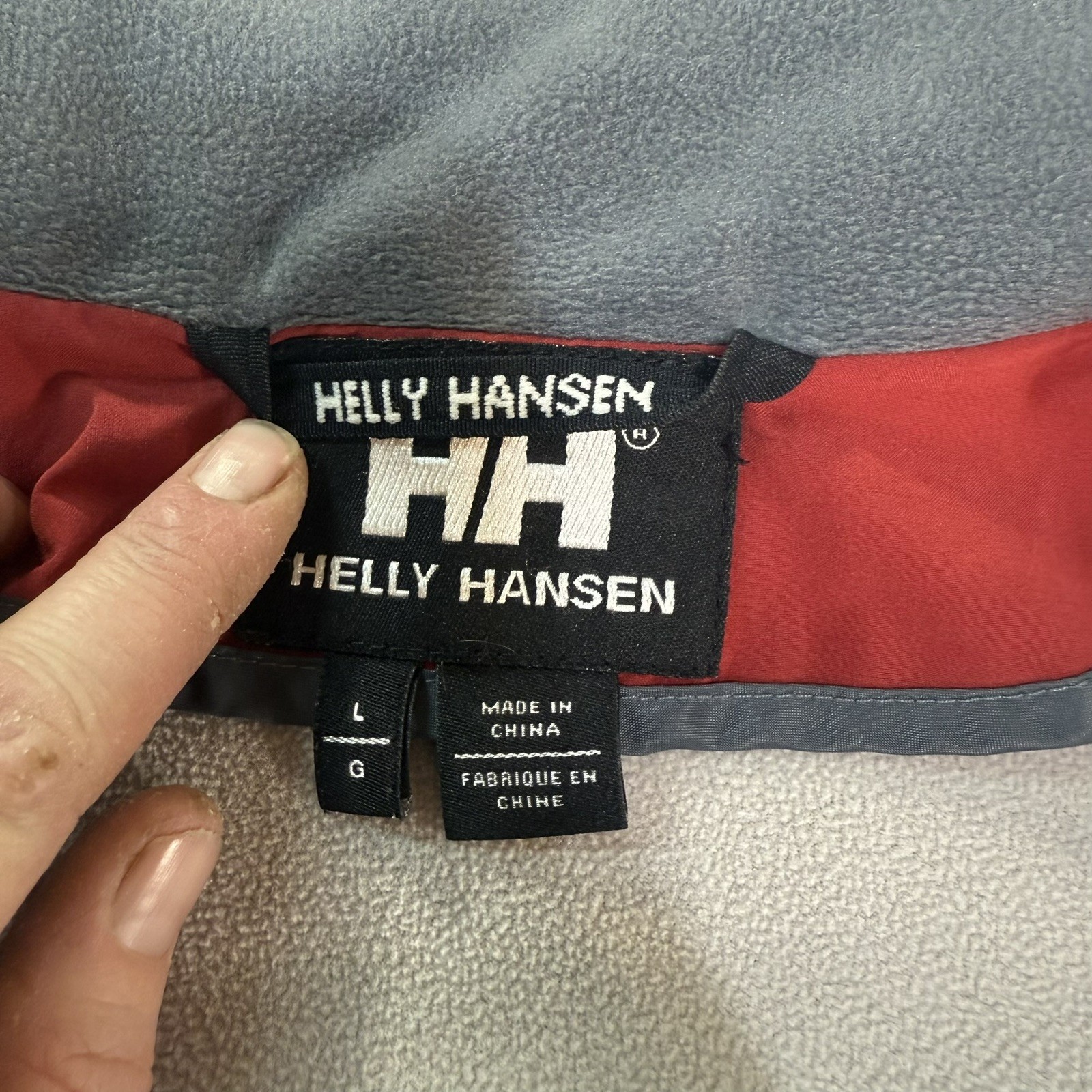 Helly Hansen Men’s Jacket Large Red Softshell HH … - image 3