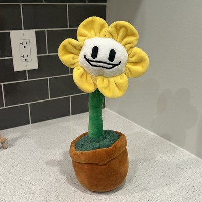 Fangamer Undertale Flowey Plush Figure Official NOT DANCING SINGING