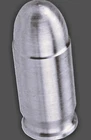 SILVER BULLET  ACP  45 CALIBER  1  TROY OZ. FINE SILVER BULLION 999 BULLET ROUND