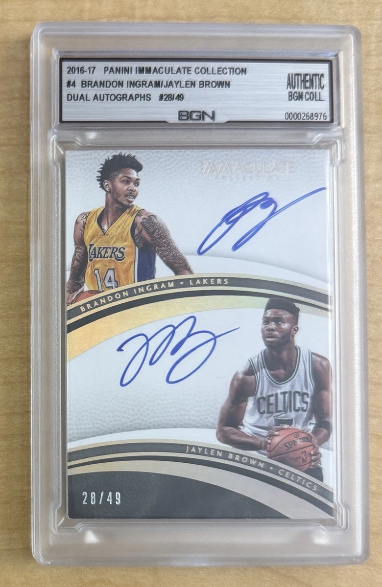 Brandon Ingram Basketball Autographed Sports Trading Cards