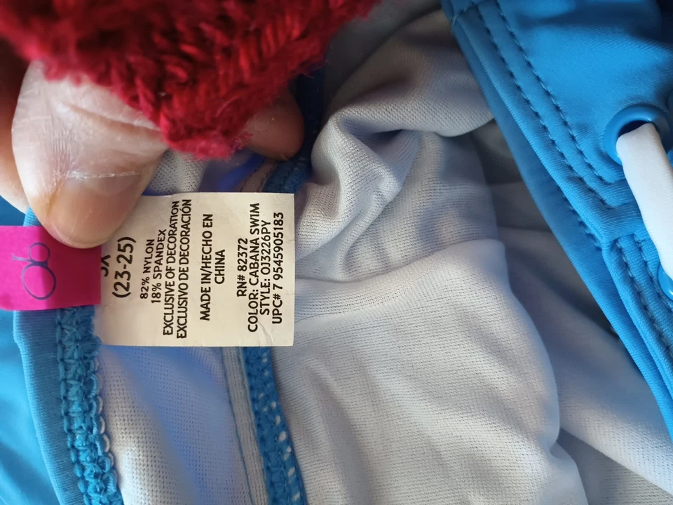 Traje de baño OP pantalones cortos para mujer 3X (23-25) nuevo con etiquetas Foto 3 de 4