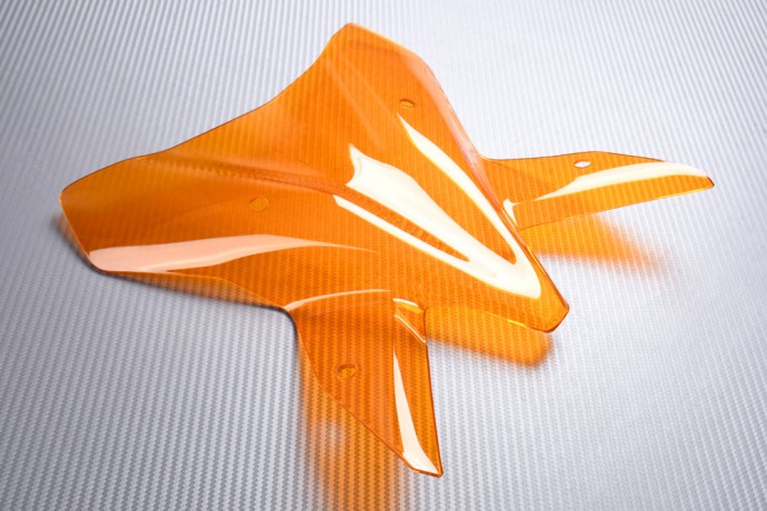 Bulle KTM SD1390 R EVO orange déviation d'air haute performance - 3