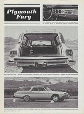 1964 Plymouth Fury Station Wagon Magazine Road Test Article Ad 383 Automatic 64 1964 Plymouth Fury Station Wagon Magazine Road Test Article Ad 383 Automatic 64