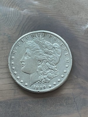 1889-S Morgan Silver Dollar $1 Semi Key Date Low Mintage San Francisco Coin