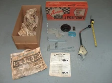 1960-1965 Ford Ansen Speed 3 Speed Transmission Shifter w/Linkage w/Box 9027