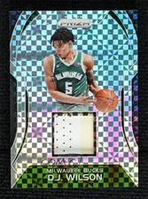 2017-18 Panini Prizm Sensational Swatches Starburst 7/10 DJ Wilson #SW-DI 9cf