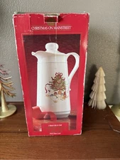 Vintage Home Trends Christmas Carafe with Lid