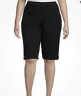 Just my size Women’s Black Denim Crisscross Stretch Skimmers Size 1X NEW — photo 2