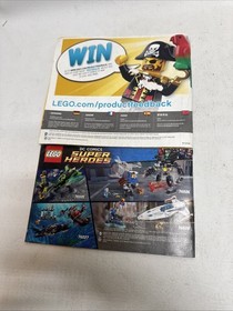 Lego 76026 Super Heroes Gorilla Grodd Goes Bananas Instruction Manual ONLY