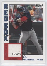 2019 Topps 1984 Topps Baseball Relics Series 2 JD Martinez #84R-JM 0jd0