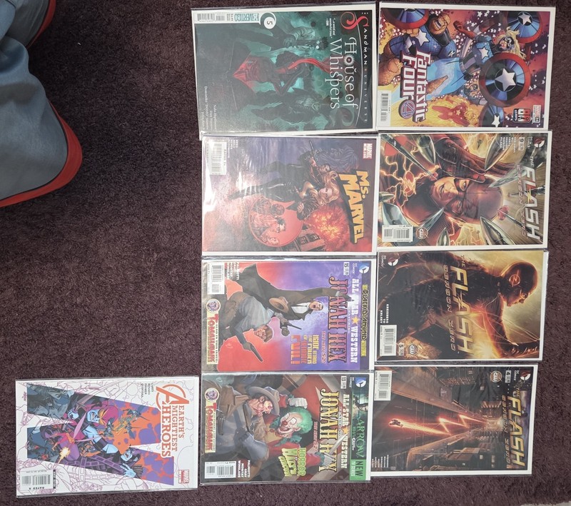 Lots of different Comics