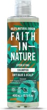 Image of Faith In Nature Organic Coconut Shampoo, Hydrating for Dry Hair & Scalp, Vegan