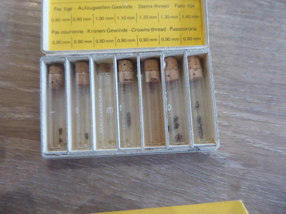 RICAMBI VINTAGE BERGEON N. 5421 PER OROLOGIAIO, - Immagine 3 di 4