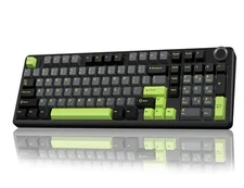 AULA F99 Pro Wireless Mechanical Keyboard with Knob,Tri-Mode BT5.0/USB-C/2.4GHz 