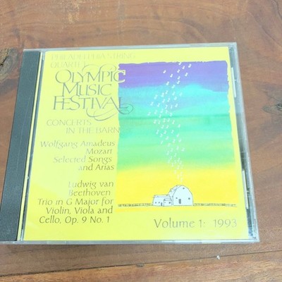 Mozart Beethoven OLYMPIC MUSIC FESTIVAL CD 1993 Classical Friends of PSQ