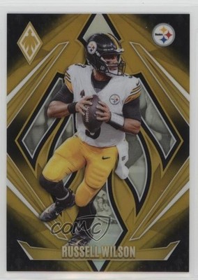 2024 Panini Phoenix Gold Fade 28/125 Russell Wilson #126 9o3