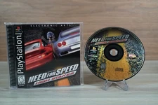 Need for Speed High Stakes PlayStation 1 PS1 Complete CIB black label MINTY