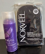 Norvell Venetian Professional Self Tanning Mist Bronzer 7 Oz W Applicator Mitt