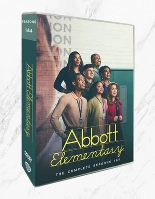 Abbott Elementary: The Complete TV Series Season 1-4 ( DVD 8-Disc Box Set )