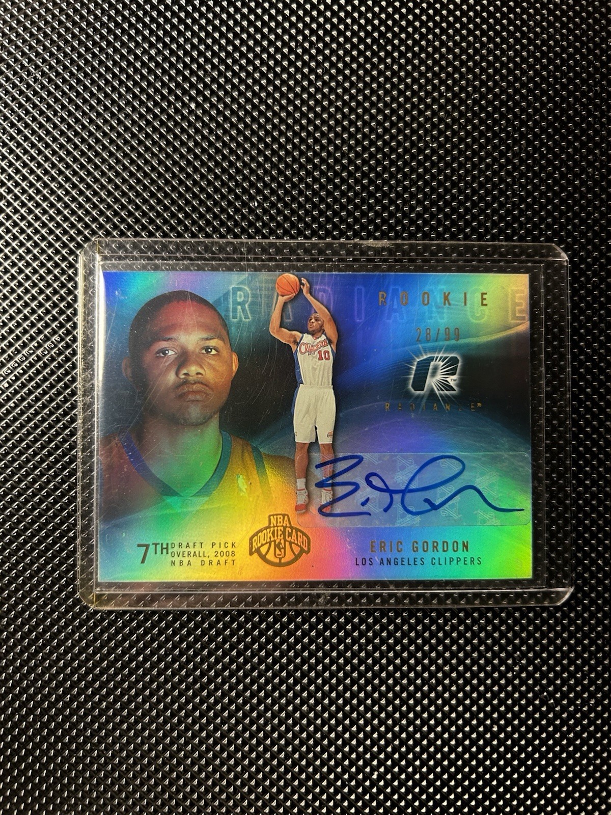 2008-09 NBA RADIANCE ERIC GORDON ROOKIE AUTO /99 CLIPPERS