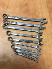 Craftsman Usa Combination 9pc Wrench Set 12 Point Usa Sae 14 - 34