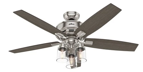 Hunter Fans - Bennett 52 Inch Ceiling Fan with LED Light Kit and Handheld - Picture 1 of 4
