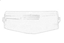 Kennzeichenleuchte OE MAZDA BP4K-51-274B für MAZDA 3 (BK) 2 2006-2009