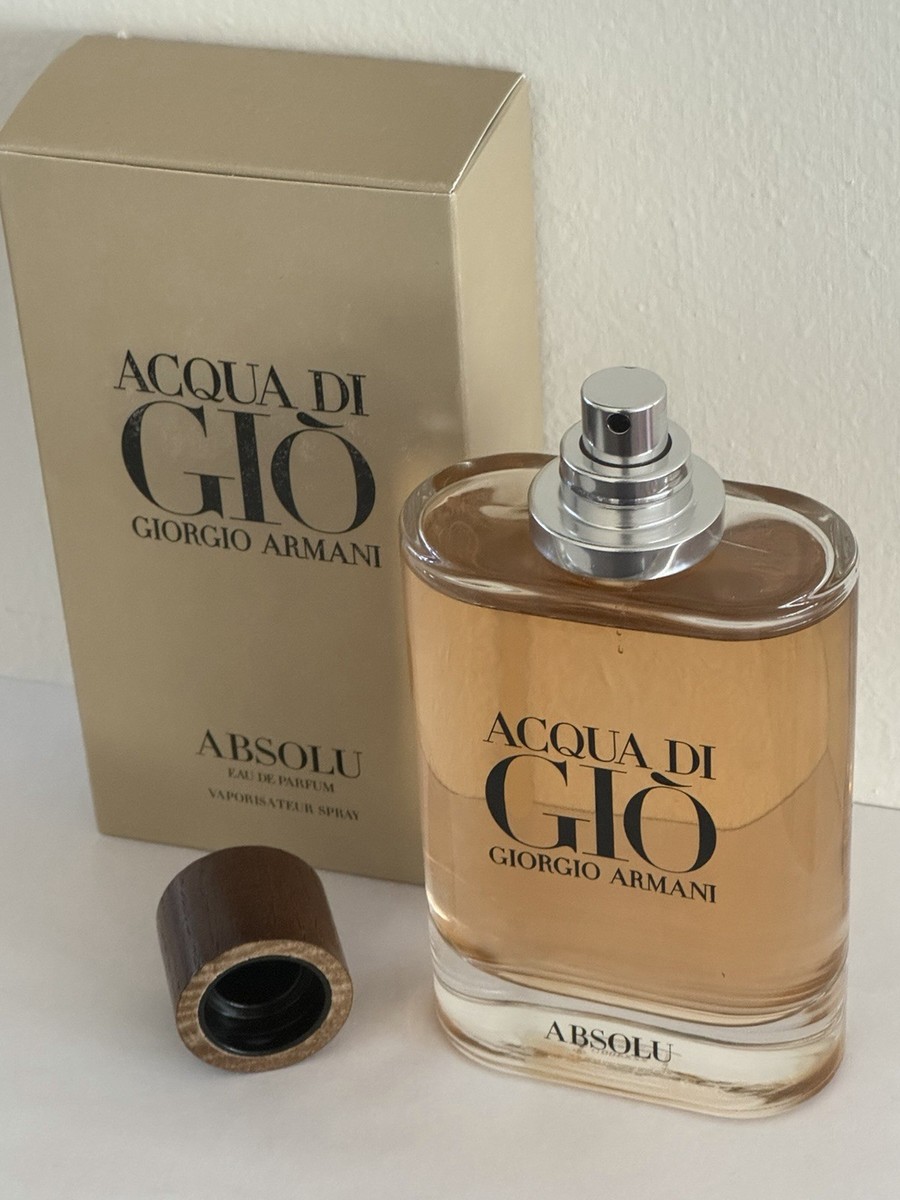 Giorgio Armani Acqua Di Gio Absolu (4.2 Oz / 125 ML) Eau De Parfum