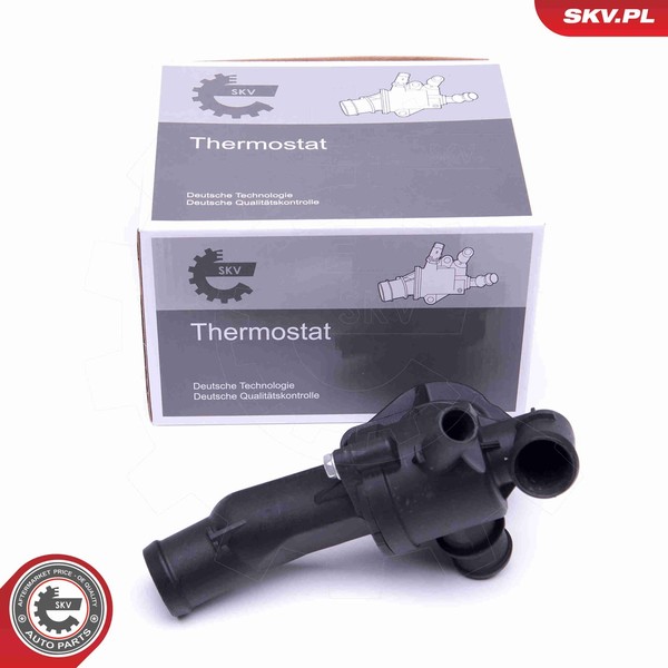 Thermostat KüHlmittel Esen Skv 20SKV105 FüR Vw Polo 5 6R1 6C1 Tdi Skoda Fabia 2-image