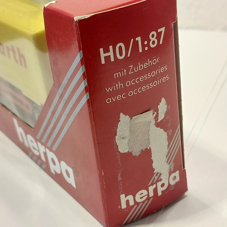 E92 Herpa  1:87 H0 LKW Actros mit Hänger Wohlfarth Wechselpritschen HZ neu ovp - Bild 4 von 4