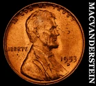 1953-D Lincoln Wheat Cent- Choice Gem Brilliant Uncirculated Luster #i8934
