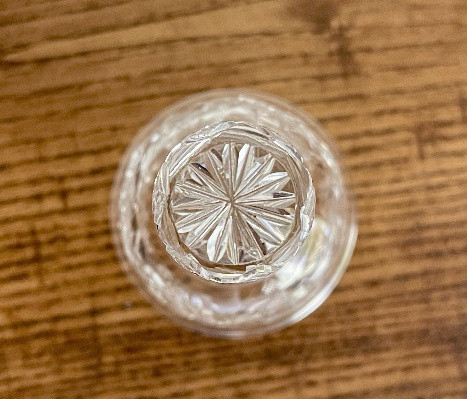 RARE J.D. Bergen Company American Brilliant Period Cut Glass Dinner Bell C. 1904