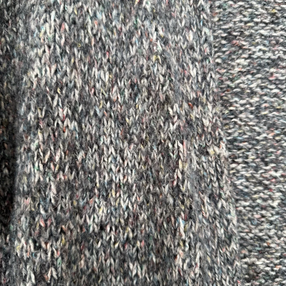 Cárdigan Lucky Brand para mujer Venice Marl frente abierto talla M bolsillos gruesos textura Foto 4 de 4