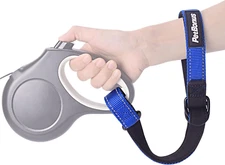 Short Dog Leash, Safety Wrist Strap for Retractable Dog Leash, Reflective Design