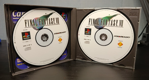 FINAL FANTASY VII PS1 JEU CONSOLE SONY PLAYSTATION 1 PAL FR FRANÇAIS COMPLET - Picture 4 of 5