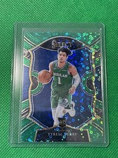 2020-21 Select Green Prizm /5 Tyrell Terry Dallas Mavericks Rookie # 91