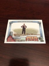 2020 ALLEN & GINTER DOWN ON THE FARM FARMER INSERT CARD #DF-F *Mint*
