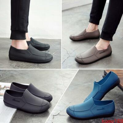 rubber waterproof shoes for men