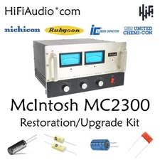 McIntosh MC2300 amp amplifier rebuild restoration recap upgrade kit fix repair