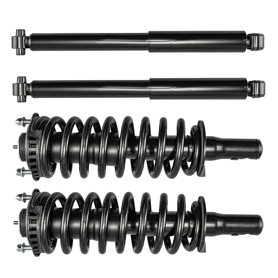 4pcs Front Rear Shock Absorber Struts Assembly For GMC Envoy Chevy Trailblazer Foto 4 de 4