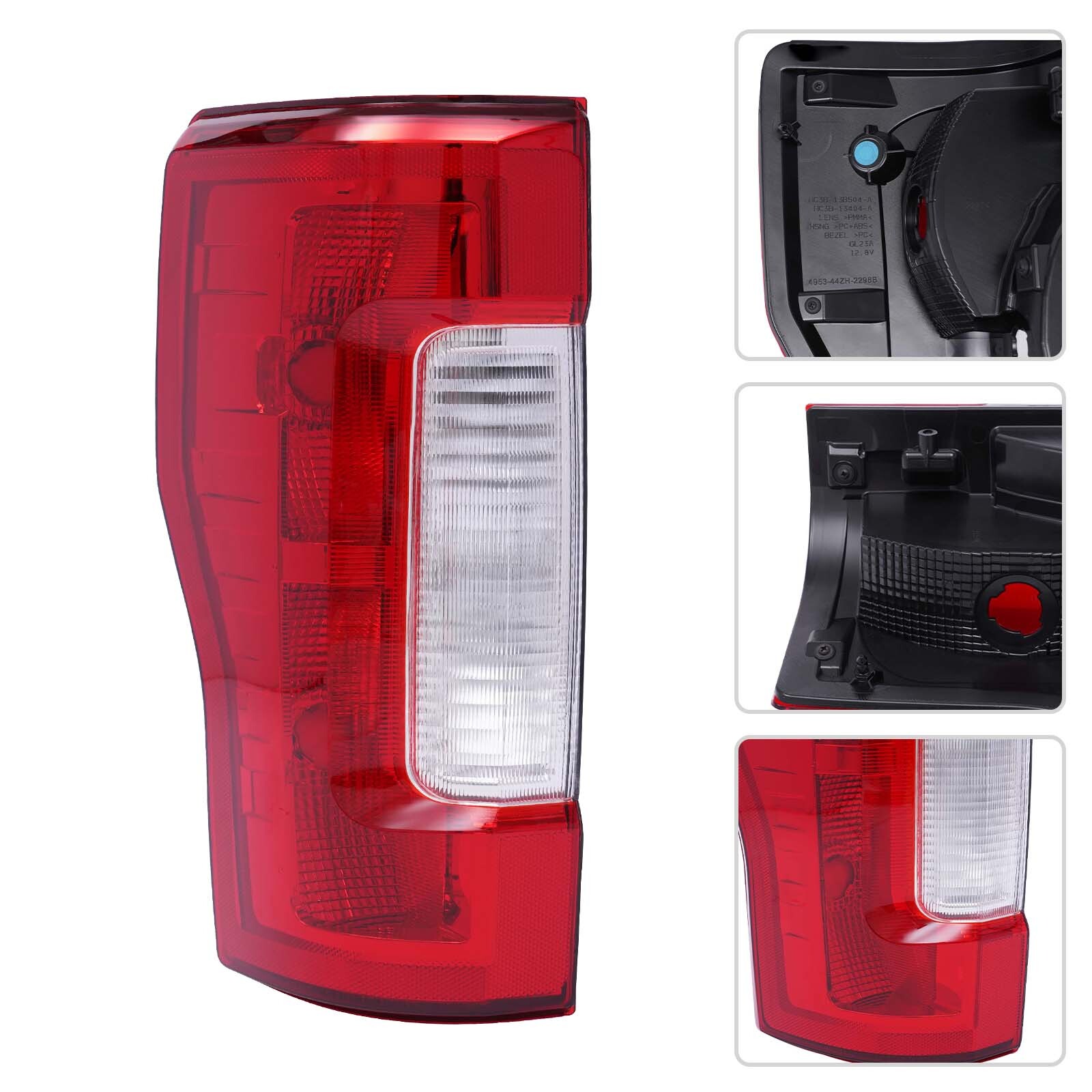 Left Driver Side For Ford F250 F350 Super Duty 2017 2018 2019 Rear Tail