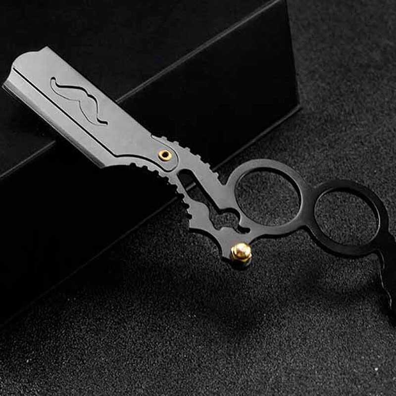 Barber Razor Haircut Beard Eyebrow Razors Manual Depilation Razor Shaving Tools
